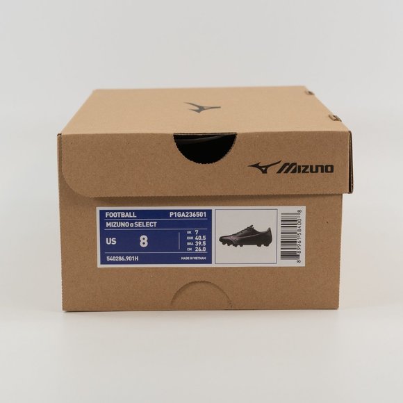 Mizuno Alpha Select \'Black Ignition Red\' P1GA236501 Football Cleats Multi Size main image 5